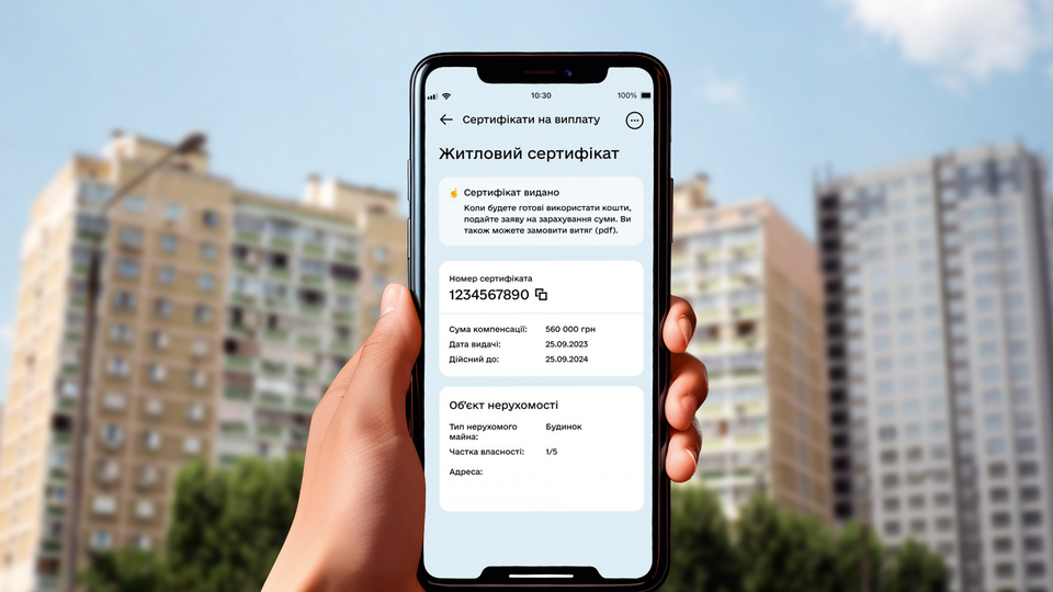 Компенсація за зруйновану нерухомість. Хто і як може отримати житлові сертифікати