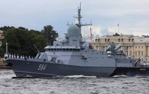 "Мінус іще один". Зеленський повідомив про ураження російського носія "Калібрів" – корабля "Каракурт"