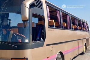 РФ нанесла удар возле АЗС в Днепропетровской области, где стоял автобус с детьми