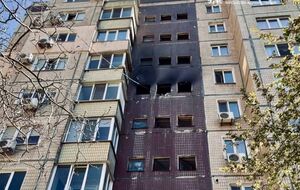 Shahed попал в девятиэтажный дом в Кривом Роге. Среди пострадавших – дети