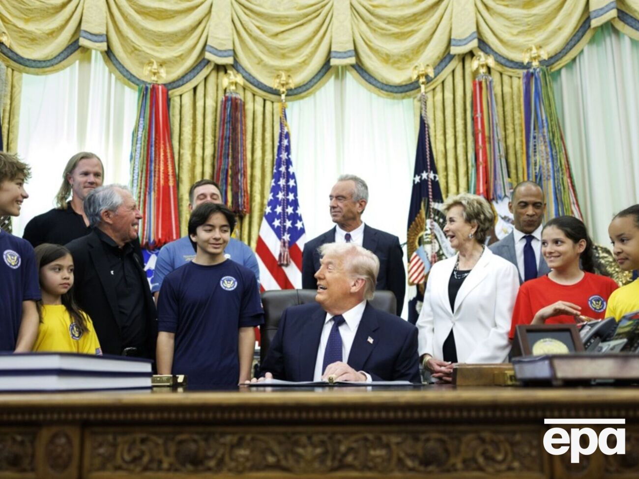 Трамп під час виступу перед дітьми розповідав про вбивства в Ірані та ядерну зброю