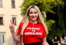 Кандидатка в мери Кракова демонстративно викинула прапори України і ЄС. Що відомо про скандальну персону