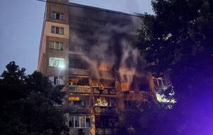 Квартира выгорела дотла. Известная художница показала последствия прилета в ее дом. Фото