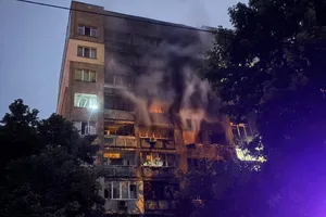 Квартира выгорела дотла. Известная художница показала последствия прилета в ее дом. Фото
