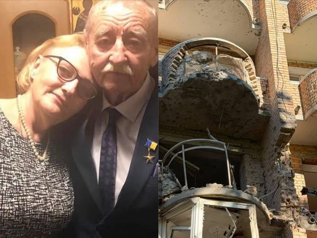 Вдова Поклада: Про приліт в наш будинок я прочитала в соцмережах. Є поранені. У Балаяна вибиті вікна