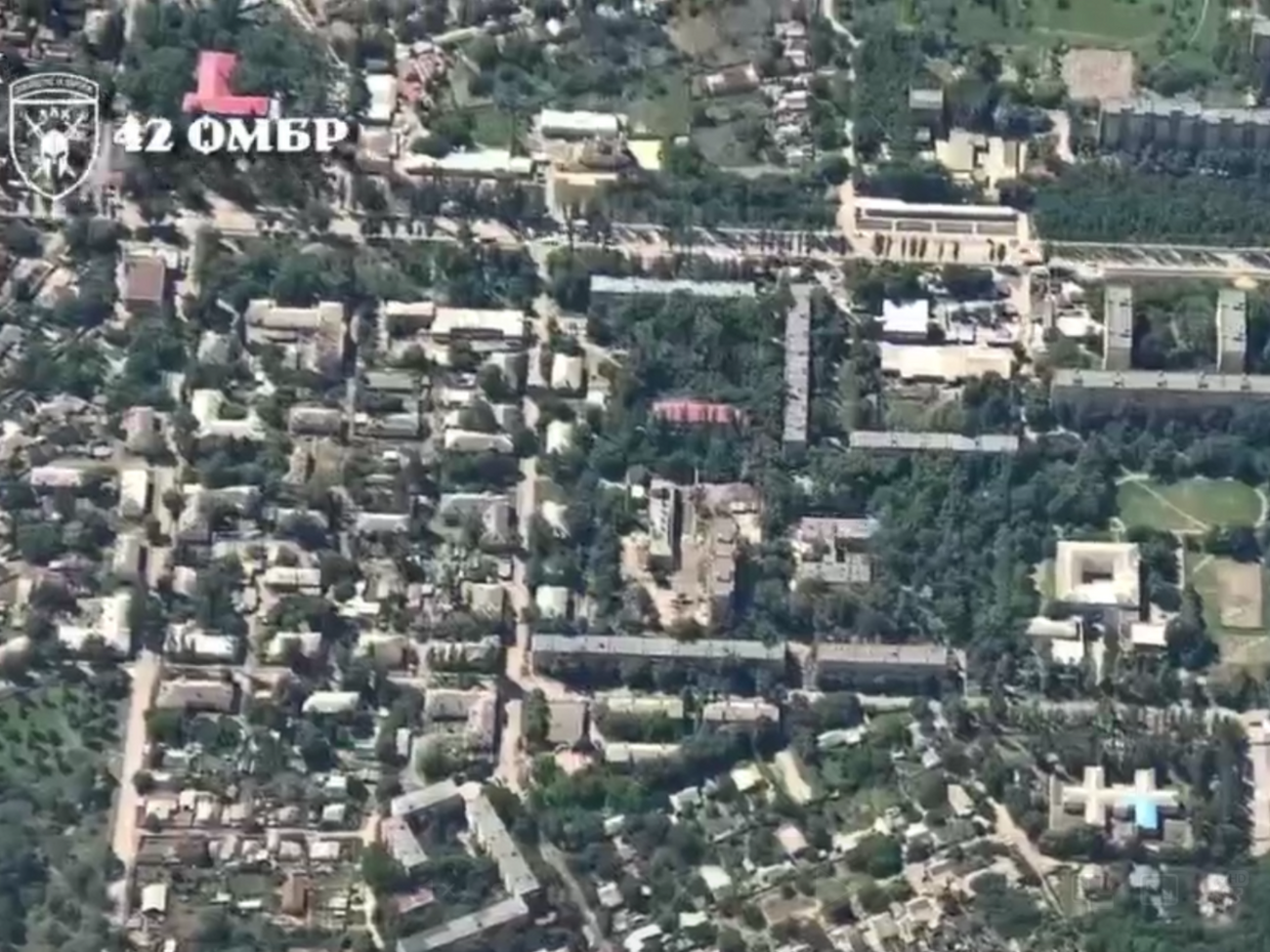 Глибоко в тилу ворога. ЗСУ показали окупований Донецьк з висоти пташиного польоту
