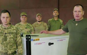 "Українська команда" передала генератор на 16 кВт 33-му штурмовому полку – Палатний