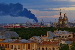 Форум Путина в огне. Как украинские дроны накрыли Питер перед речью Путина. Главное