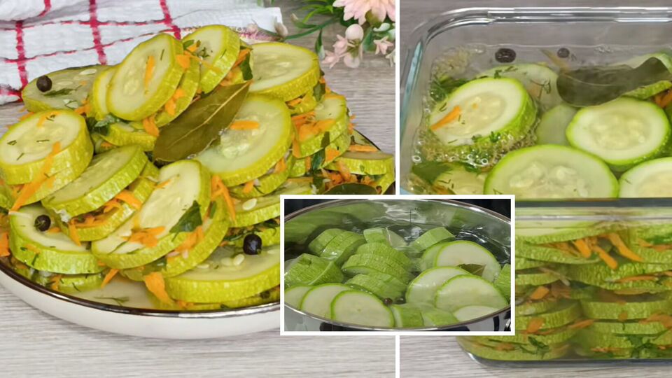 Ця закуска першою зникає зі столу. Рецепт маринованих кабачків, які хочеться готувати щоліта