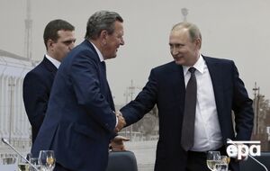 У Кремлі підтвердили "дружню" зустріч Путіна зі Шредером