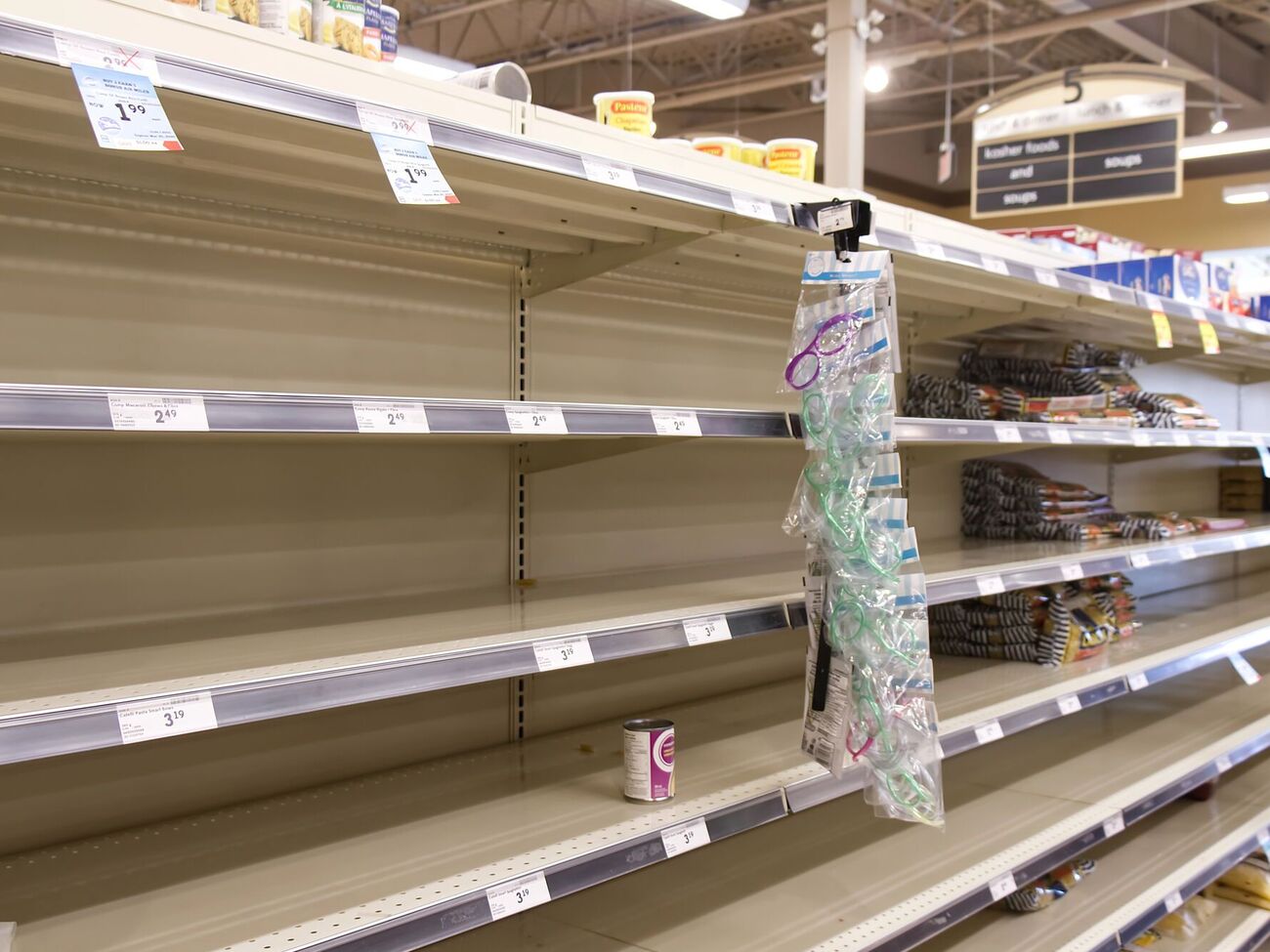 Порожні полиці й ліміти в магазинах. У Криму – продовольча криза