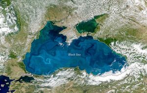 Чорне море щовесни стає яскраво-бірюзовим – і це видно з космосу. Чому так відбувається