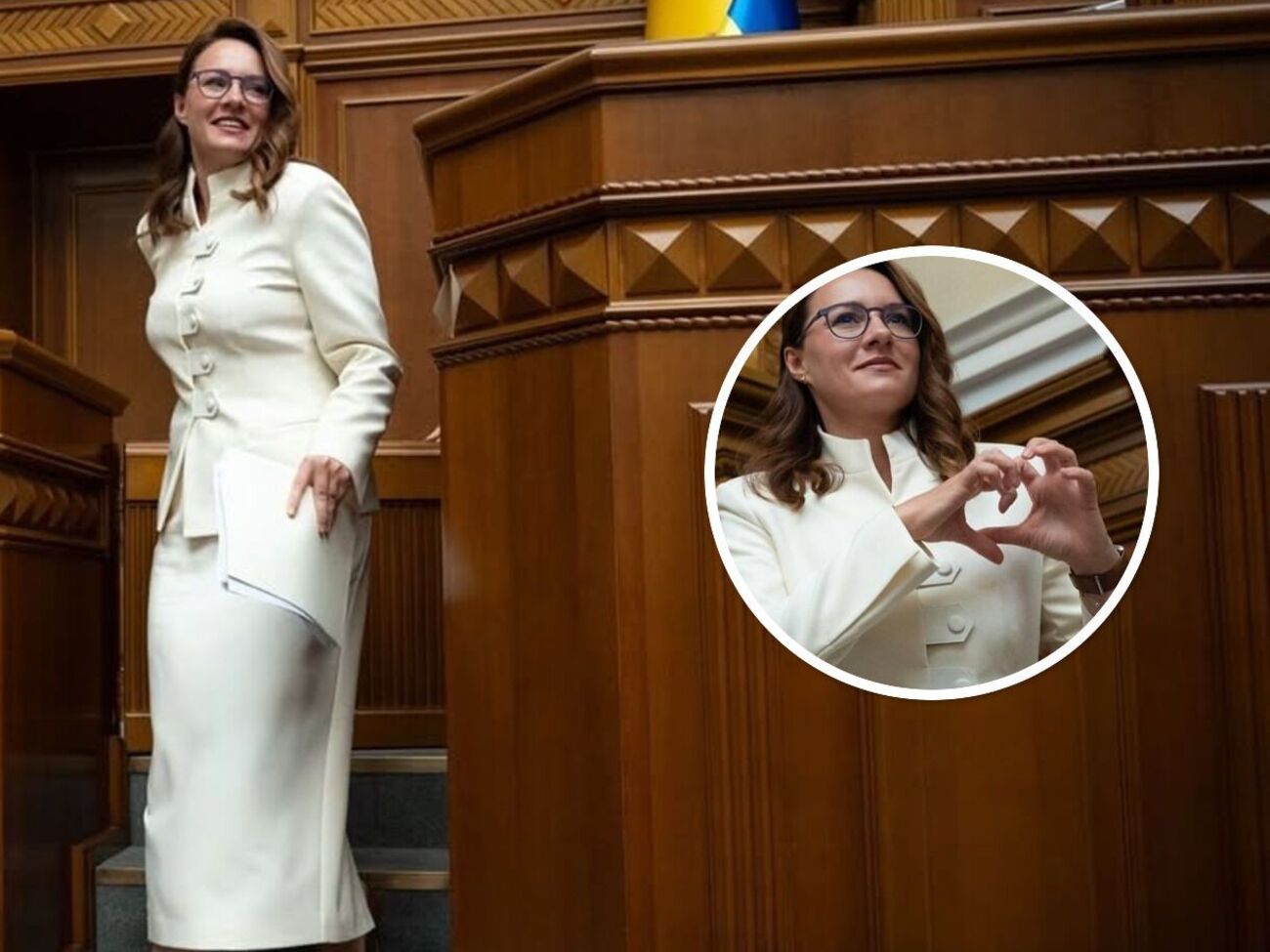 Символізм білого. Чому всі обговорюють прощальний образ експрем'єрки Свириденко