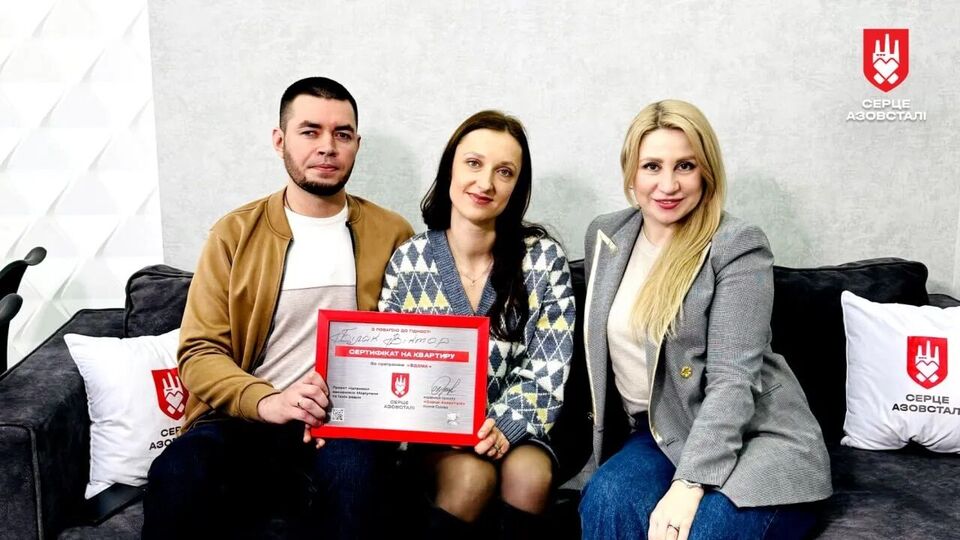 "Серце Азовсталі" забезпечило комплексною підтримкою і власним житлом оборонця Маріуполя Віктора Білака