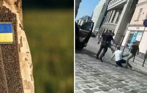Во Львовском ТЦК и полиции отреагировали на видео, на котором, вероятно, мужчину бьют ногами
