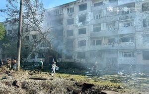Армия РФ впервые ударила УАБ по Павлограду, среди травмированных – годовалый ребенок. Фото