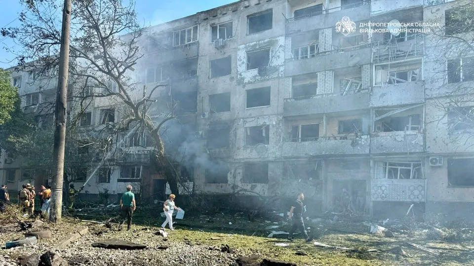 Армия РФ впервые ударила УАБ по Павлограду, среди травмированных – годовалый ребенок. Фото