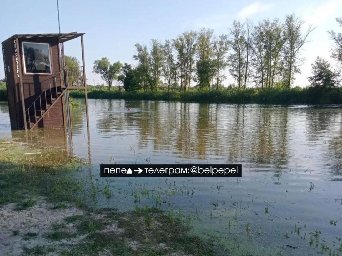 "Идет бесконтрольный сброс через 35-метровый прорыв". Повреждена плотина Белгородского водохранилища