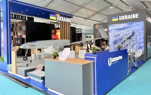 Украинский дрон "Лютий" станет носителем крылатых ракет. Его впервые продемонстрировали на международной выставке
