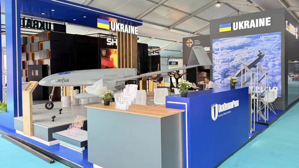Український дрон "Лютий" стане носієм крилатих ракет. Його вперше показали на міжнародній виставці