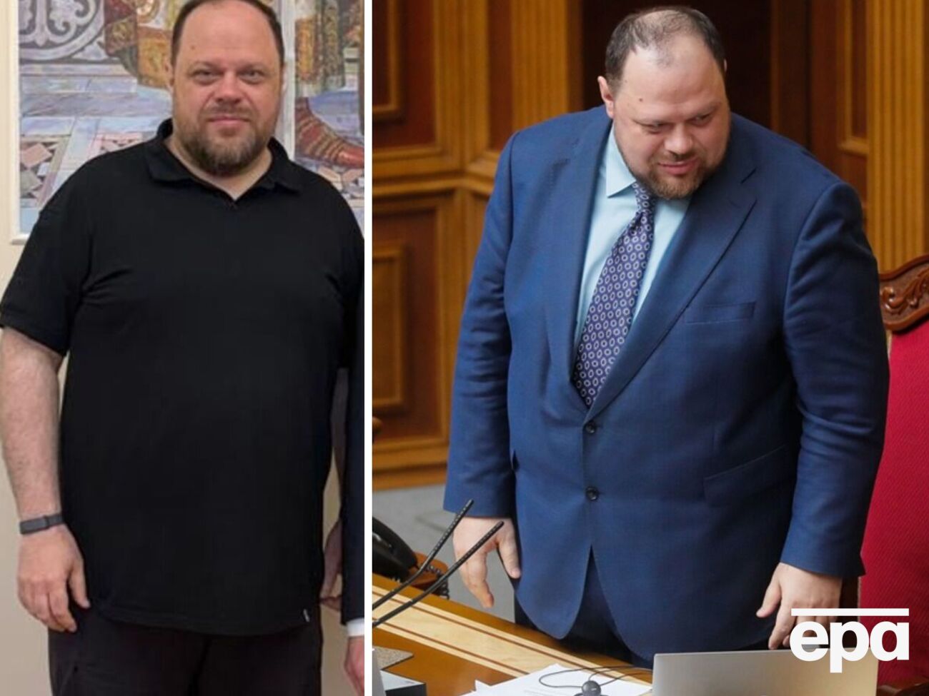 "У мене був рекорд скидання ваги". Стефанчук, який важив 180 кг, дуже помітно схуд. Фото до й після