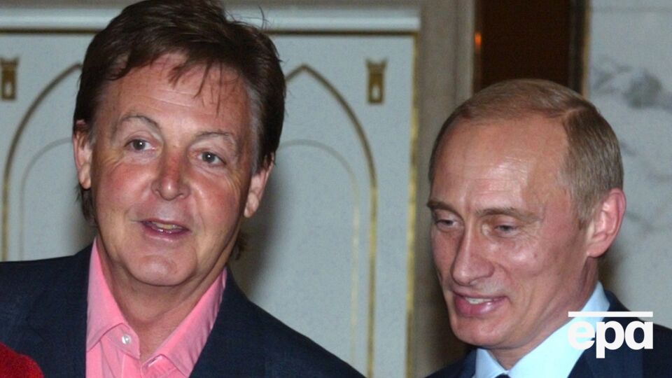 Что происходило на закрытой встрече Путина с Маккартни в Кремле. Певец из РФ раскрыл подробности