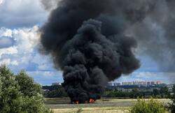 У Підмосков'ї розбився російський військовий літак