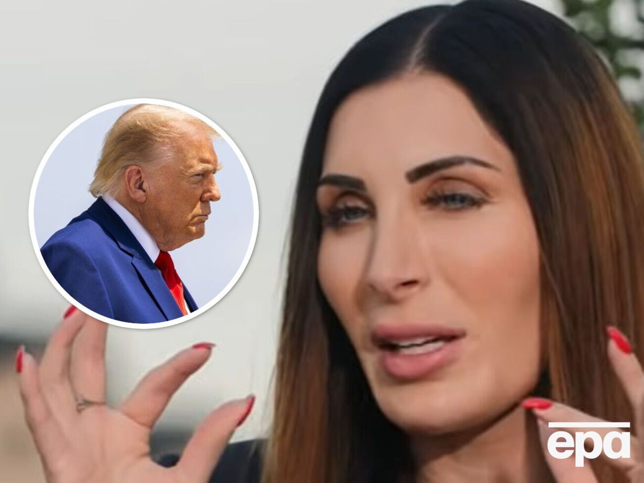 Фаворитка Трампа Лумер розповіла, якою була реакція президента США на її рішення поїхати в Україну