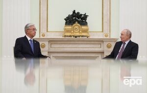 Токаєв закликав Путіна заморозити війну в Україні