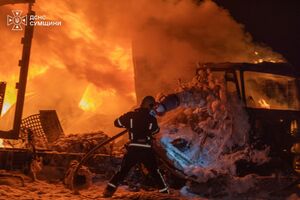 У Сумах російський удар забрав життя трьох водіїв "Нової пошти". Фото