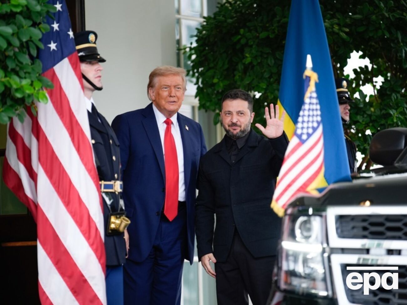 Зеленський прибув до Білого дому