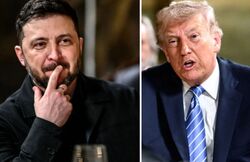 "Довольные, как вареников с вишнями поели". Зеленский и Трамп вместе позировали после встречи. Фото