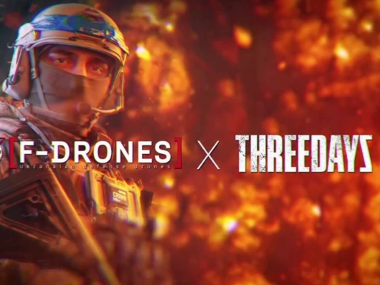 F-Drones та Cybernation підписали угоду про інтеграцію українських БПЛА у гру Threedays як ключових дронів