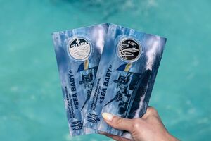"Бавовняні" гривні. НБУ присвятив нову монету дрону Sea Baby. Який вона має вигляд