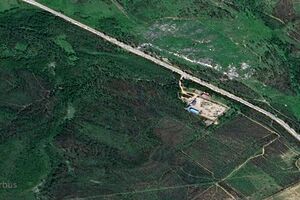 Черги на АЗС у Росії видно з космосу. Фото