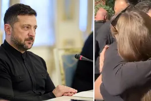 Дівчина приїхала зі США, щоб обійнятись із Зеленським. Як він відреагував на прохання. Відео