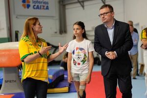 Українська гімнастка Олександра Паскаль продовжує світове турне. Про важливість ініціативи розповіли в посольстві України у Бразилії
