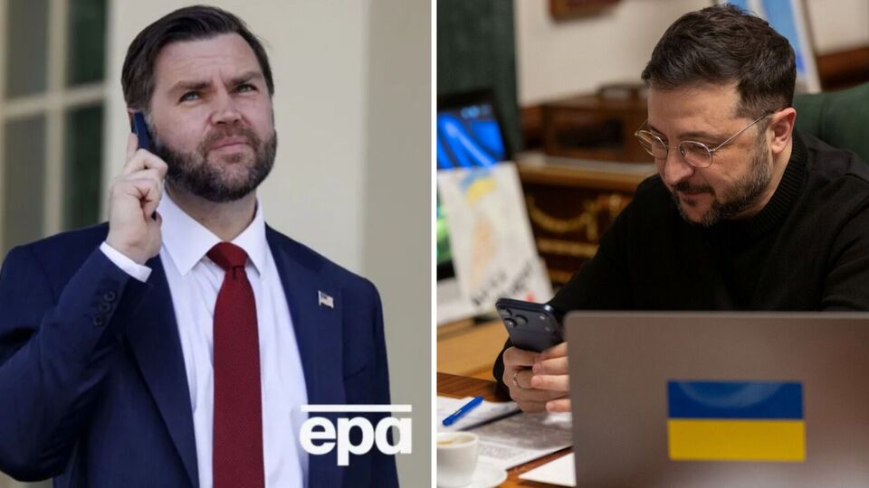"Удари не припиняються". Зеленський провів телефонну розмову із Джей Ді Венсом