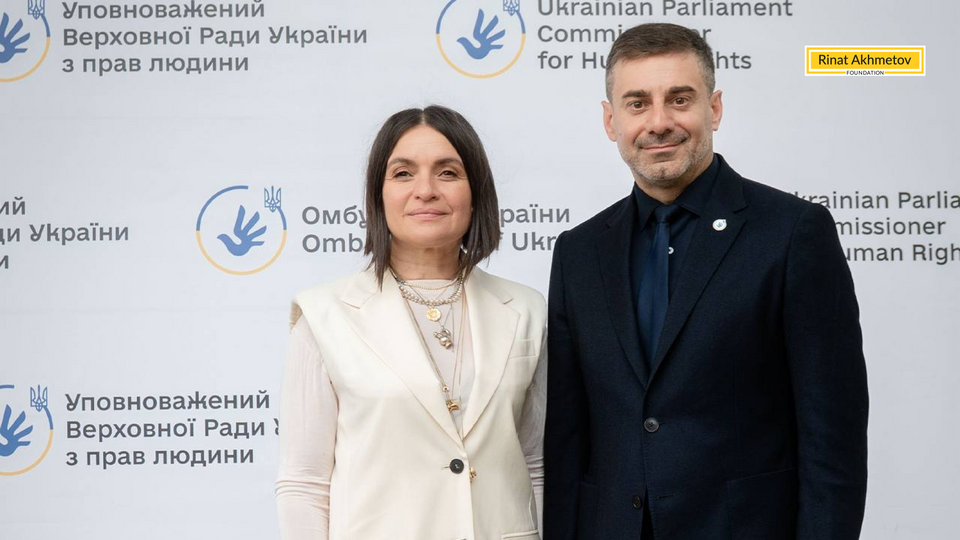 Офіс омбудсмена й Фонд Ріната Ахметова уклали меморандум про співпрацю