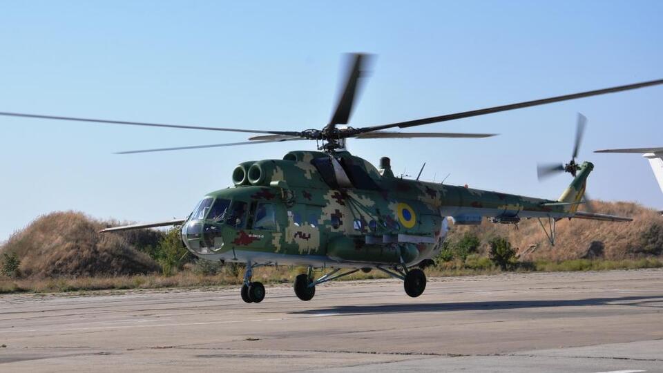 Під час відбиття атаки російських дронів загинув екіпаж вертольота Мі-8