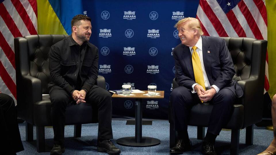 Зеленський і Трамп зустрілися в Анкарі й поспілкувалися із журналістами. Трансляція