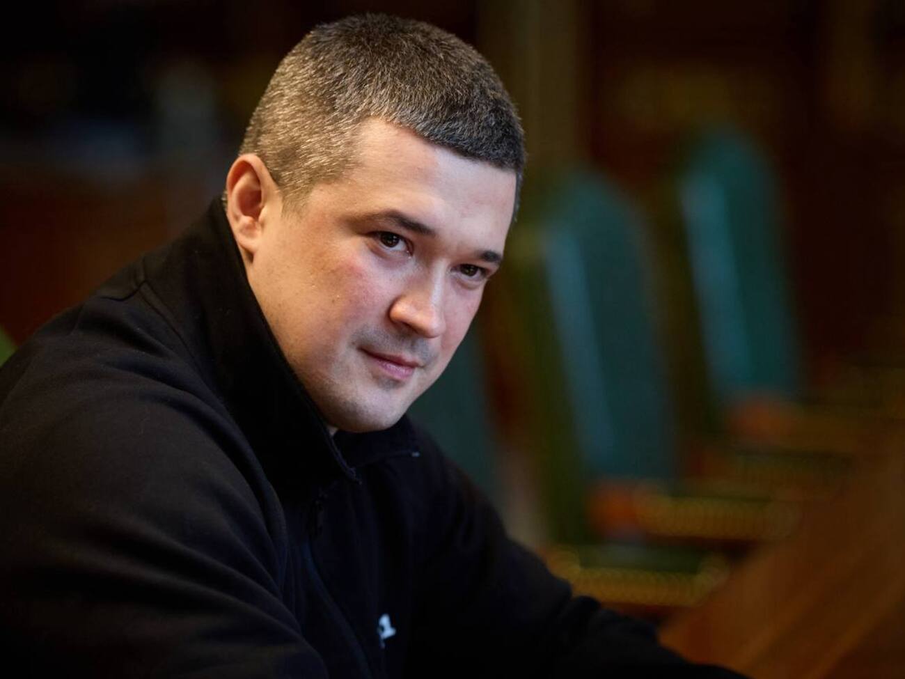 Федоров показав смс із п'яти слів, яке одержав пізно ввечері на тлі протестів. Фото