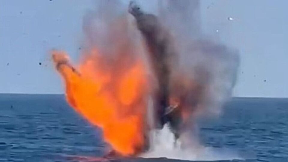 Румыния уничтожила два российских дрона в Черном море. Видео