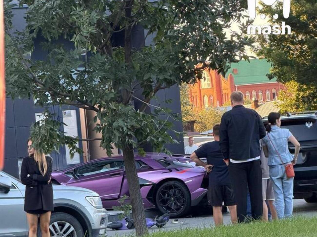 Сын российского олигарха на Lamborghini сбил участника так называемой СВО