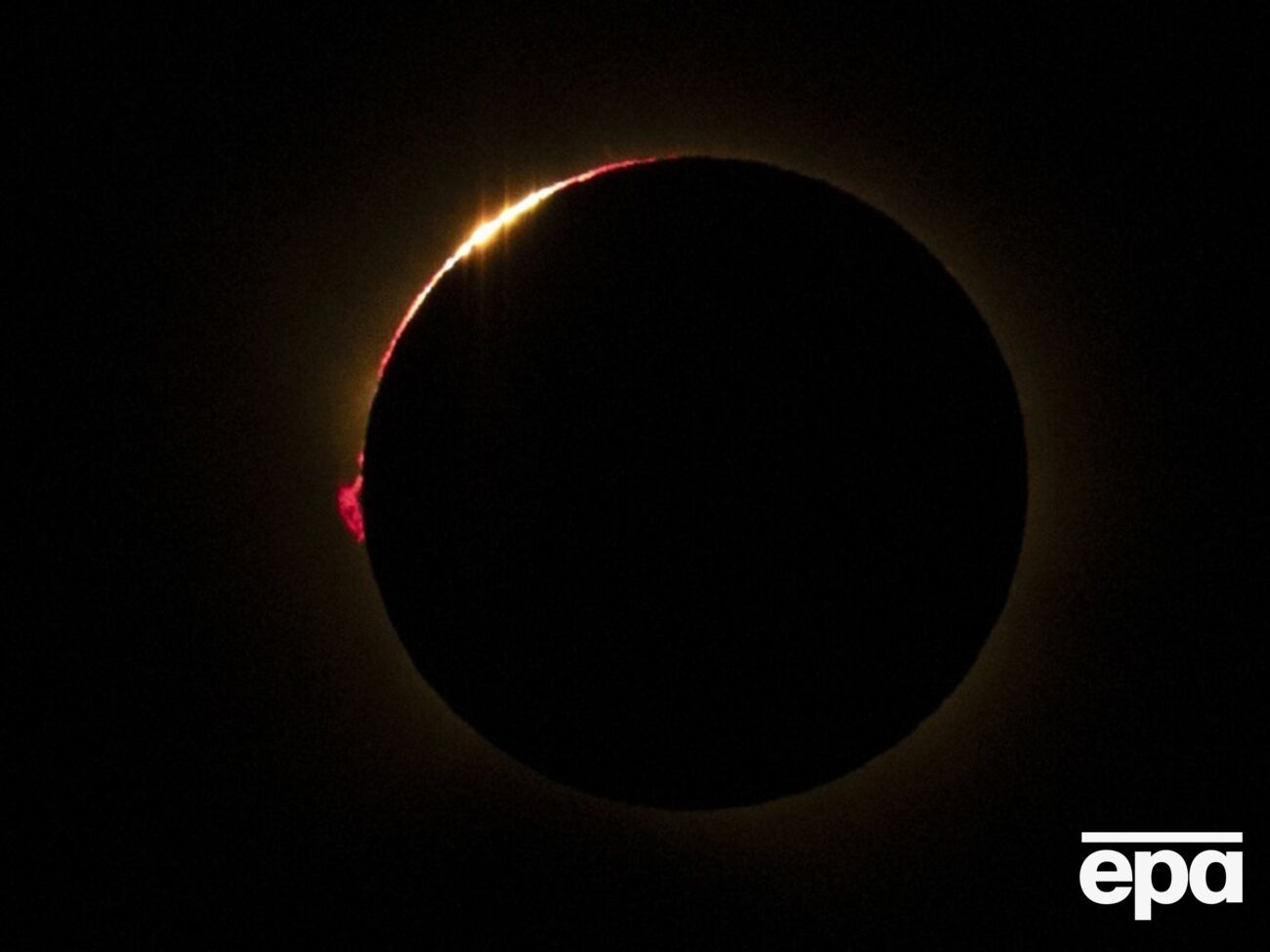 NASA показало на карті Україну без Криму під час трансляції сонячного затемнення