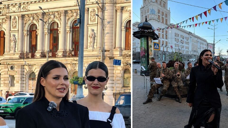 "Твій незламний Харків, Казочко!" Заріцька "запалила" в центрі рідного міста зі своїми хітами. Відео