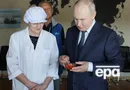 На лбу у Путина появился трезубец. В сети предположили, что это дело рук украинских спецслужб. Видео