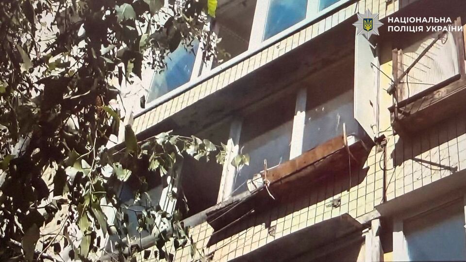 У Києві собаку викинули з балкона четвертого поверху. Поліція затримала підозрювану. Відео