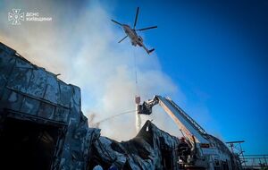 В Киеве российскими обстрелами поврежден каждый третий дом