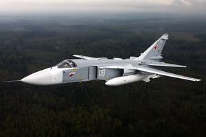 ВСУ уничтожили в Крыму российский бомбардировщик Су-24М – Зеленский